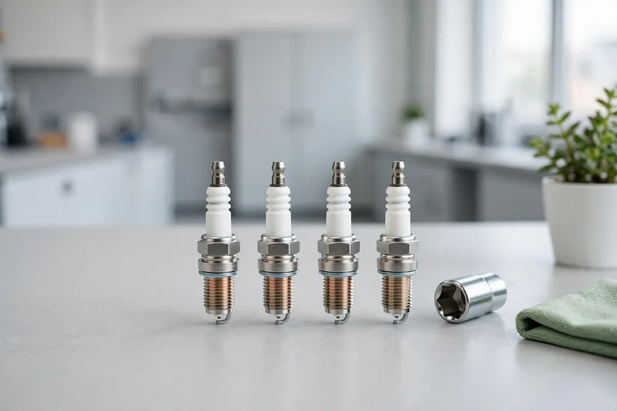 New spark plugs